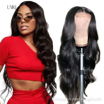 Uniky Cheap Wholesale Body Wave hd Lace Front Wig Mink Brazilian Virgin Hair 13*4 Frontal Wigs Human Hair for Black Woman
